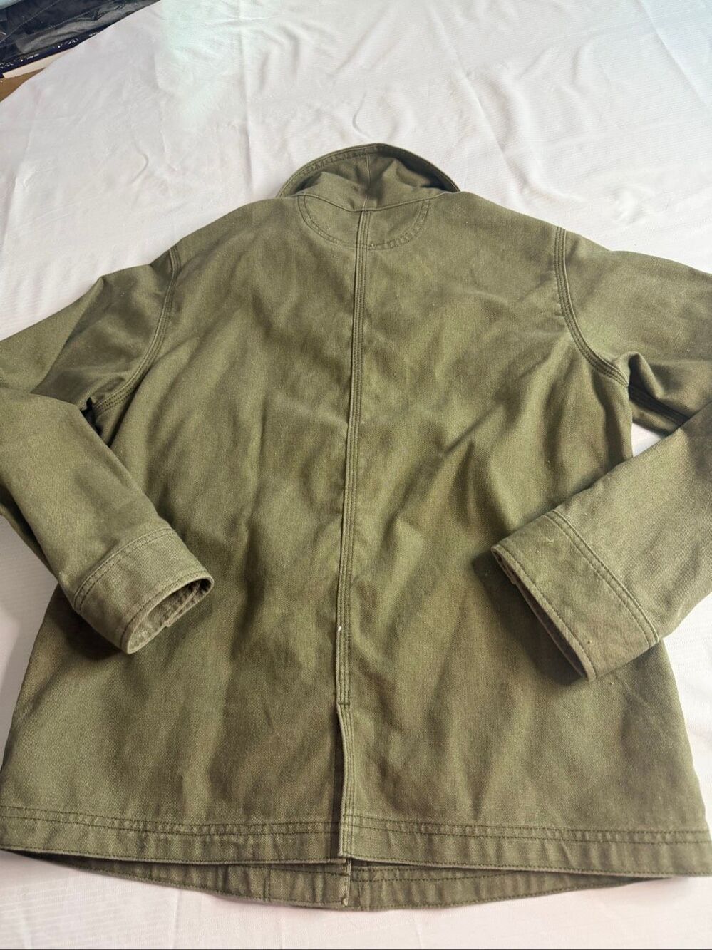Patagonia Jacket Women’s Green All Seasons Hemp Canvas Chore Coat Size Small - Picture 11 of 12